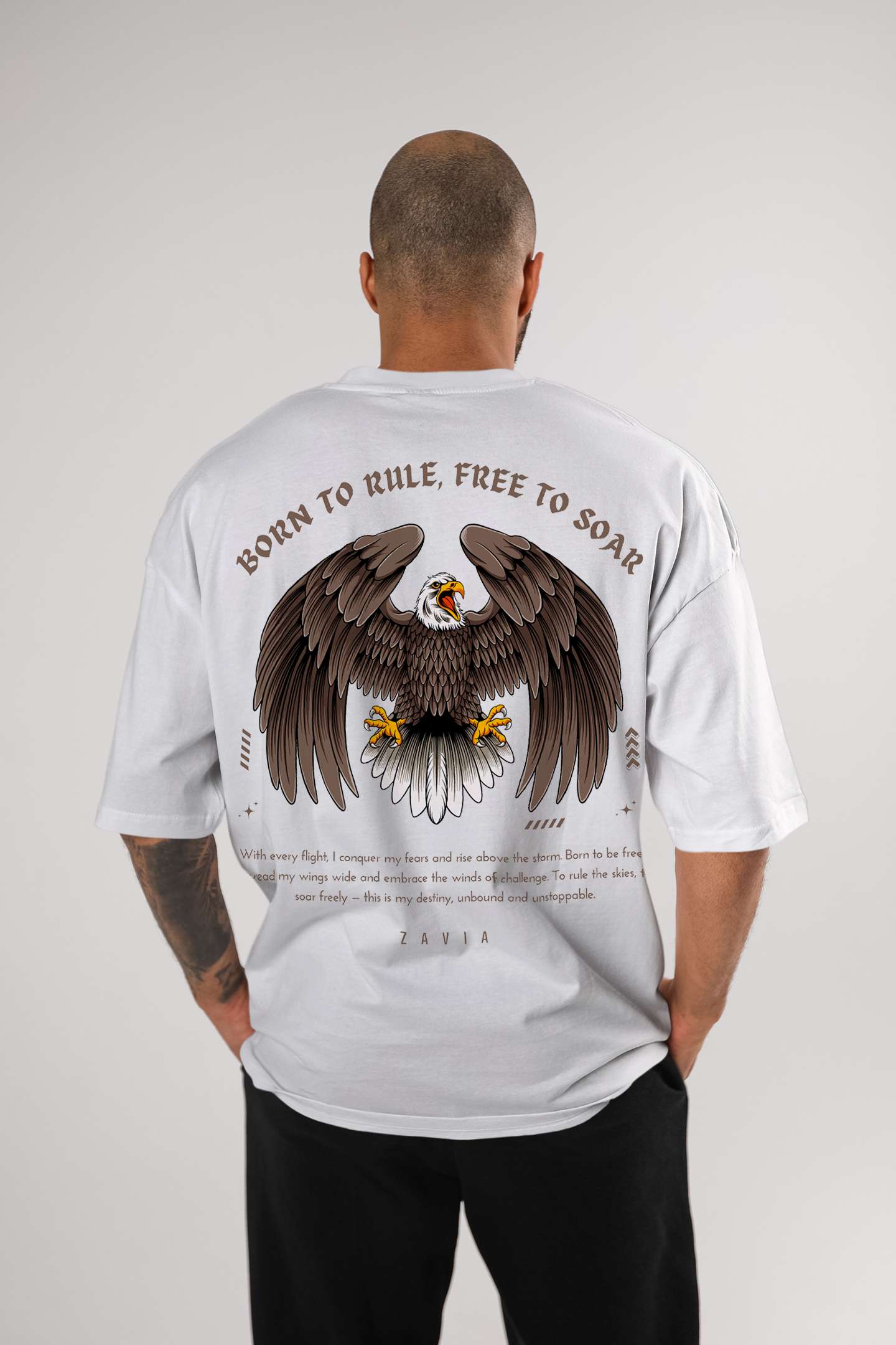 white oversize tshirt