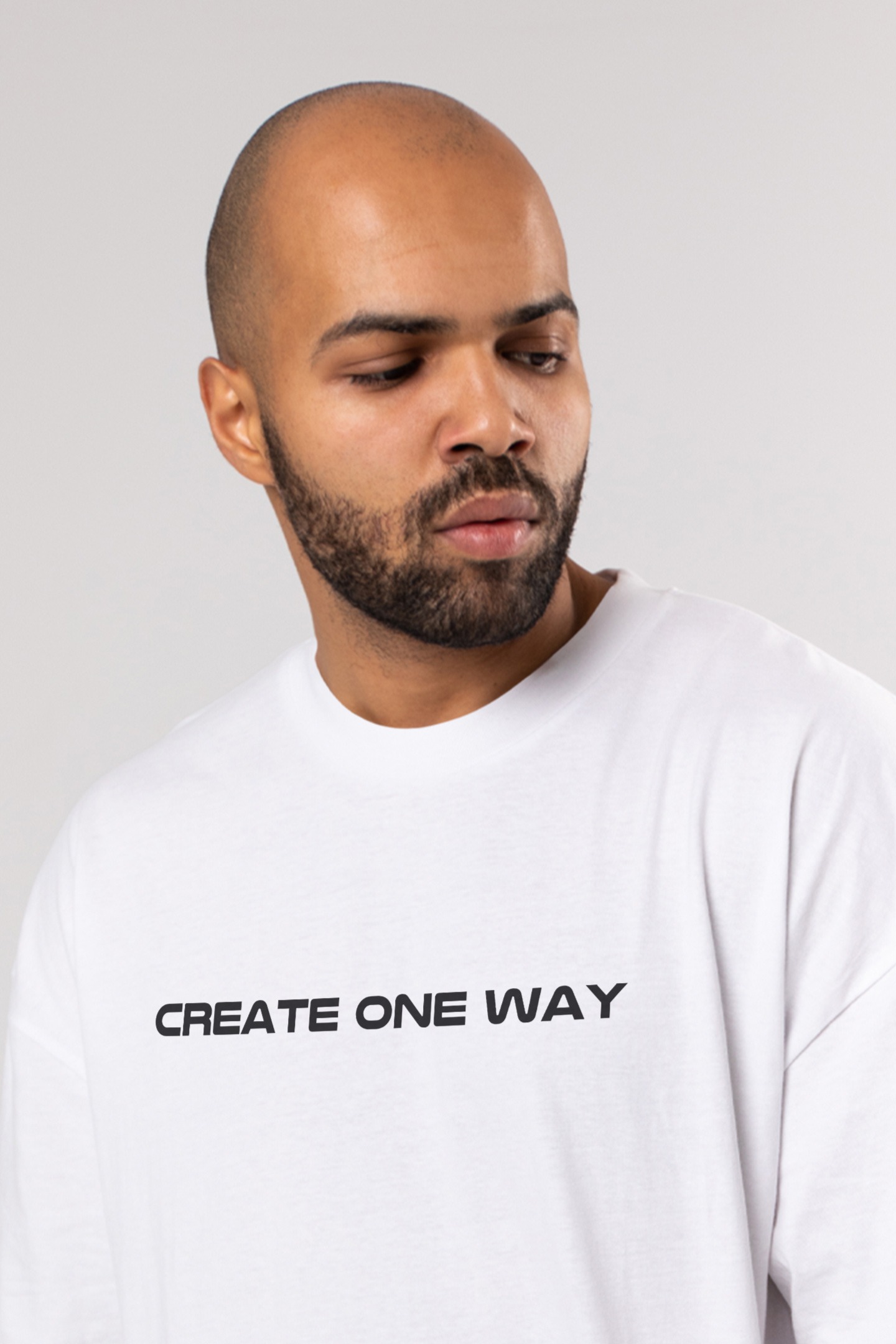 ZAVIA White Oversized T-Shirt | Out of This World Premium Design - Image 2