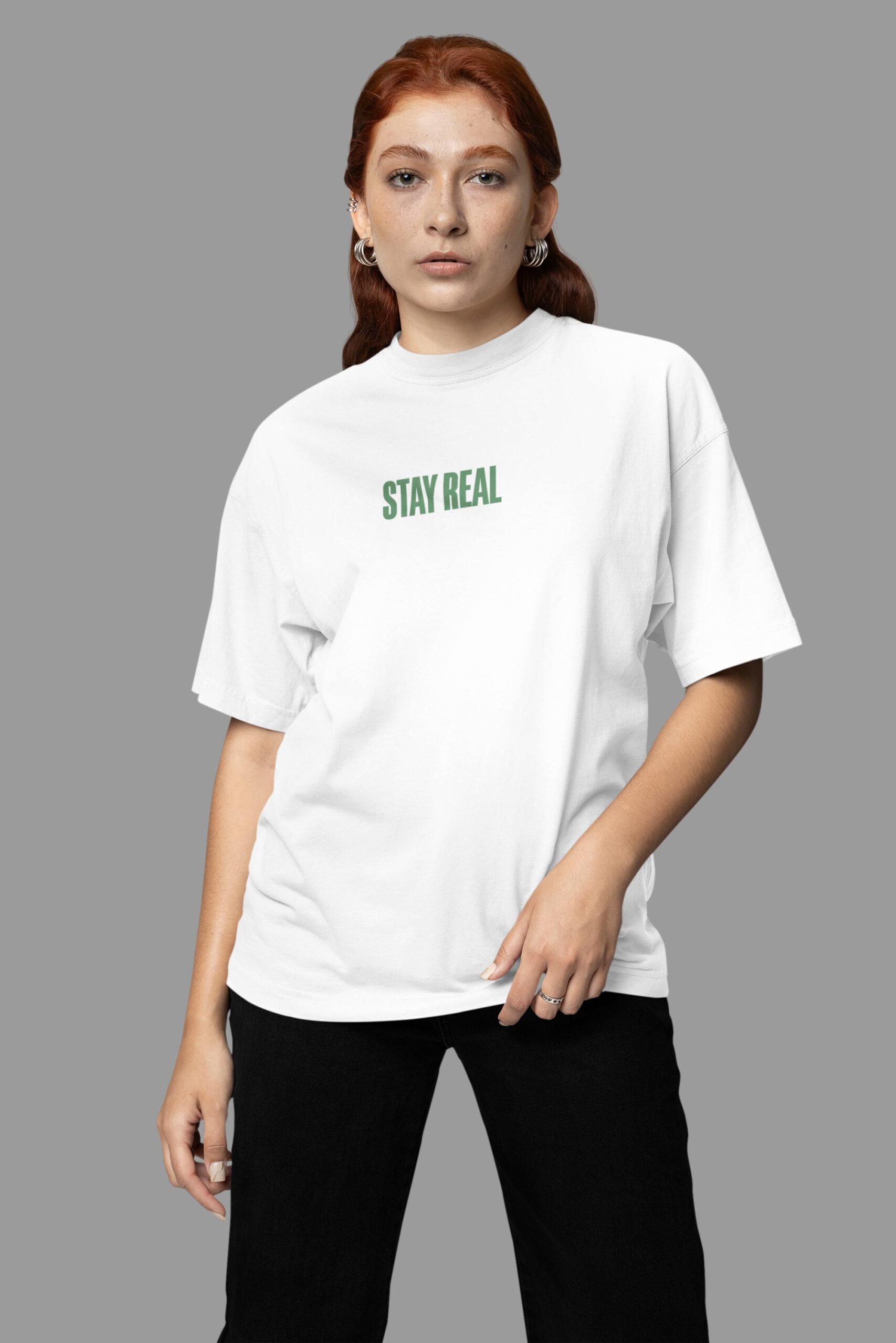 Zavia White Oversized T-Shirt – Soft, Breathable & Relaxed Fit - Image 4